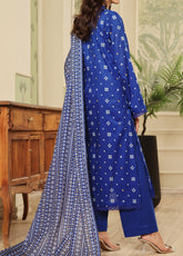 Aizal Printed Lawn Suits Stitched 3 Piece - AL25PL 443